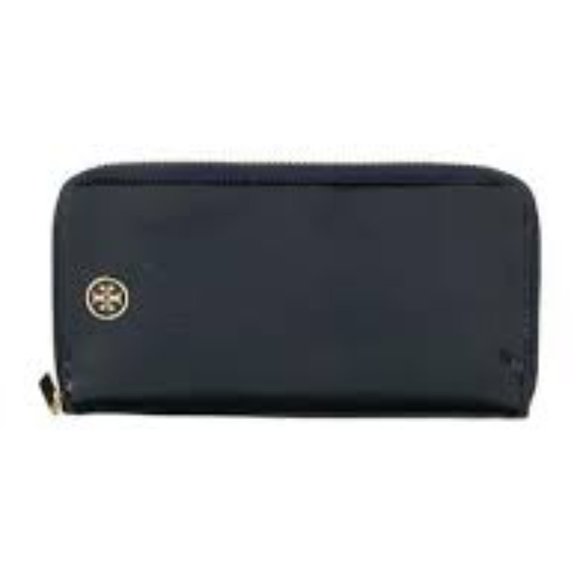 Tory Burch blue patent leather Continental wallet - Picture 2 of 8